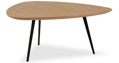 שולחן סלון בון בון 90 ס"מ בגוון אלון טבעי