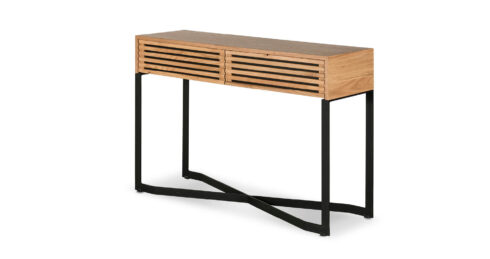 קונסולה מטריקס 120 ס"מ בגוון אלון טבעי