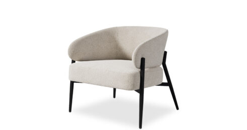 כורסא סופי בגוון שמנת ונוס