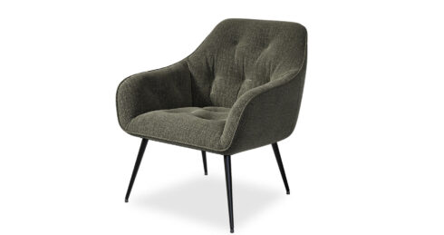 כורסא ברוק בגוון ירוק קרוטון