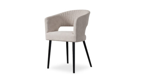 כסא אנה בגוון קרם לוגאן