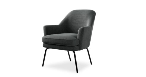 כורסא צ'יזה בגוון אפור קאנטרי אנטרסייט