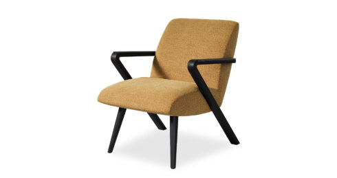 כורסא ארקנסו בגוון חרדל קויין