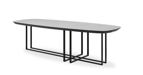 שולחן סלון בוסטון 150 ס"מ בגוון אפור