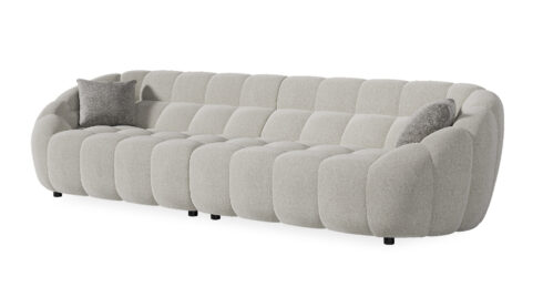 ספה קליבלנד 300 ס"מ בגוון אבן בוס