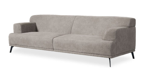 ספה אלסקה 280 ס"מ בגוון גרייז' סטורם