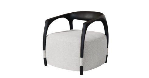 כורסא סן דייגו בגוון שמנת היילאש