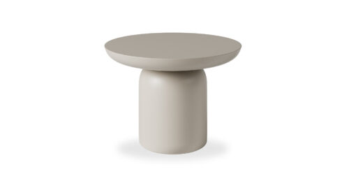 שולחן סלון פיטריה 60 ס"מ בגוון מוקה