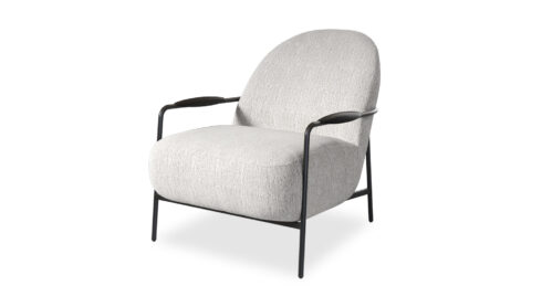 כורסא יורק בגוון קרם היילאש