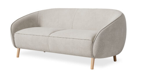 ספה סינקלר דו מושבי בגוון אבן אפיה