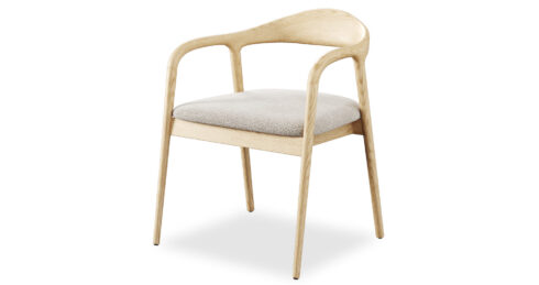 כסא ולינה בגוון גרייז' הארפר