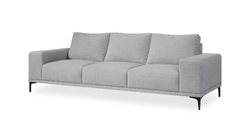 ספה אמרסון 245 ס"מ בגוון אפור אנטארקטיקה