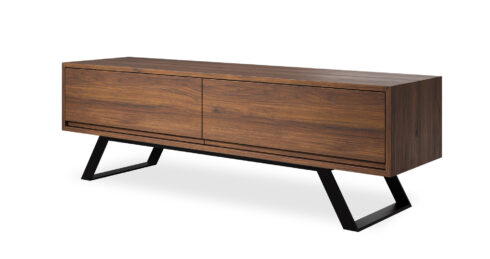 מזנון סילק  160 ס"מ פורניר אגוז אמריקאי